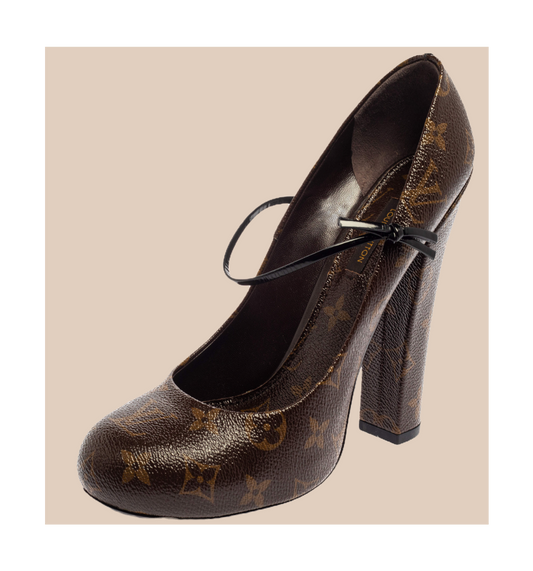 Louis Vuitton Monogram Heels