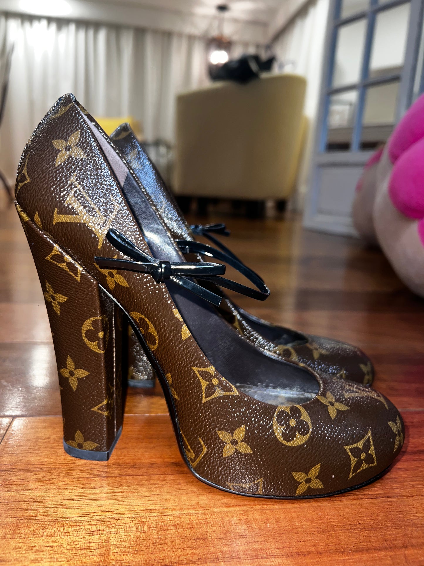 Louis Vuitton Monogram Heels