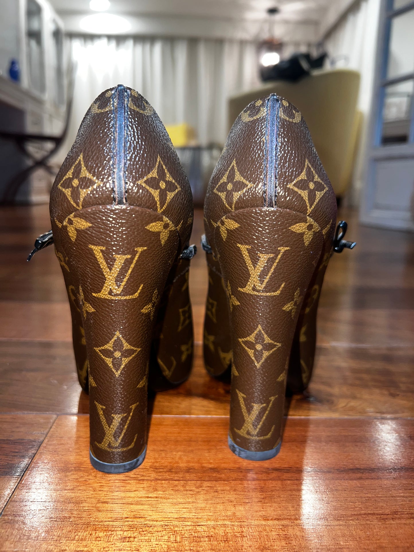 Louis Vuitton Monogram Heels